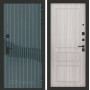 Входная металлическая дверь БН-13 с панелью ФЛ-116 Сандал белый