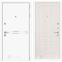 Входная металлическая дверь Line White 03 - Сандал белый