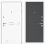 Входная металлическая дверь Line White 11 - Графит софт